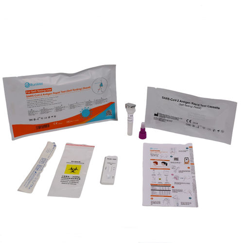 Test rapido per diagnosi COVID-19 - HUNAN RUNMEI GENE TECHNOLOGY CO.,LTD - per antigeni / di proteine / SARS-COV-2
