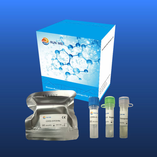 Kit di reagenti in soluzione - HUNAN RUNMEI GENE TECHNOLOGY CO.,LTD - soluzione tampone / per PCR / liofilizzato