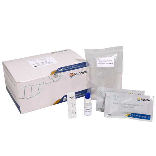 Test rapido della febbre dengue - HUNAN RUNMEI GENE TECHNOLOGY CO.,LTD - per antigeni / di siero / al plasma