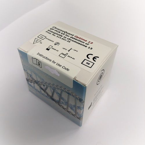 Kit di test QF-PCR - ChromoQuant Optima Single Chromosome - CyberGene AB - per aneuploidia / della trisomia fetale / per diagnosi prenatale