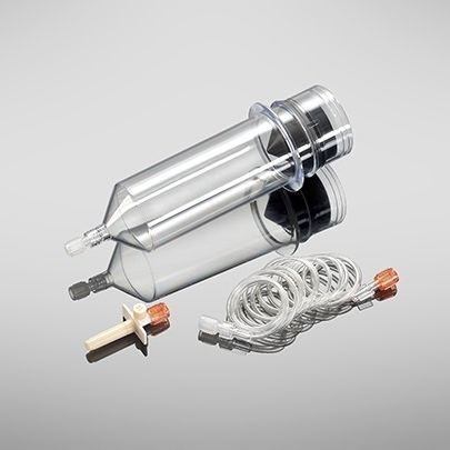 Siringa per prodotti di contrasto - C01-013-10 - Shenzhen Seacrown Electromechanical - 200 ml / monouso / sterile