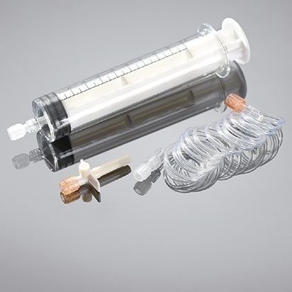 Siringa per prodotti di contrasto - C01-047-10 - Shenzhen Seacrown Electromechanical - 100 mL / monouso / sterile