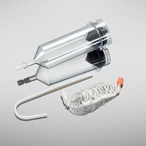 Siringa per prodotti di contrasto - C01-054-10 - Shenzhen Seacrown Electromechanical - 200 ml / monouso / sterile