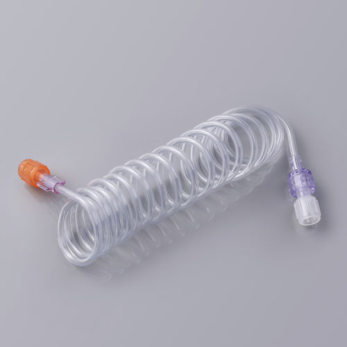 Tubo per iniezione di prodotto di contrasto - C04-018-10 - Shenzhen Seacrown Electromechanical - a spirale / trasparente