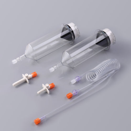 Siringa per prodotti di contrasto - C01-040-10 - Shenzhen Seacrown Electromechanical - monouso / sterile