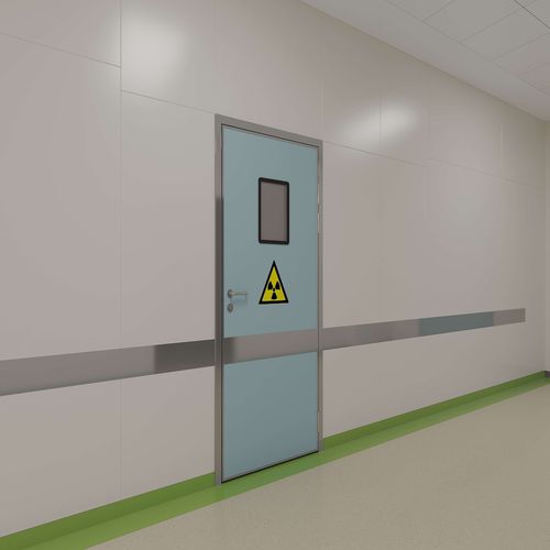 Porta per ospedale - Shenzhen Seacrown Electromechanical - battente / piombata