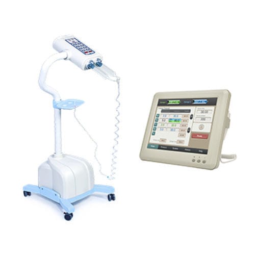 Iniettore di mezzo di contrasto per scanner a raggi X - Zenith-C11 - Shenzhen Seacrown Electromechanical - a doppia siringa / amagnetico