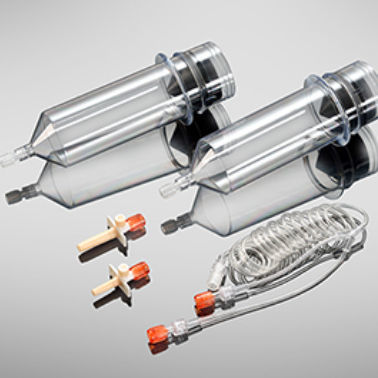 Siringa per prodotti di contrasto - C01-014-10 - Shenzhen Seacrown Electromechanical - 200 ml / monouso / sterile