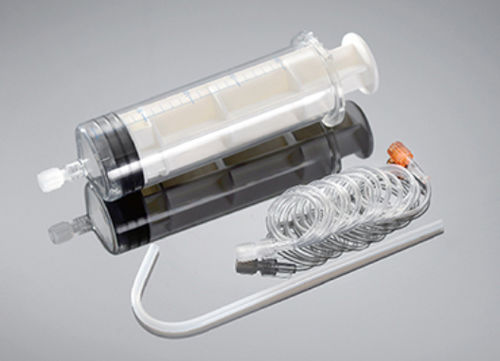 Siringa per prodotti di contrasto - C01-048-10 - Shenzhen Seacrown Electromechanical - 200 ml / monouso / sterile