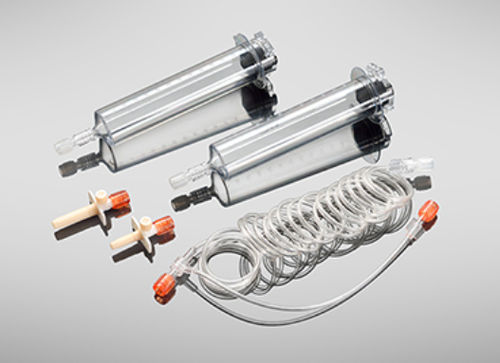 Siringa per prodotti di contrasto - C03-020-10 - Shenzhen Seacrown Electromechanical - 100 mL / monouso / sterile