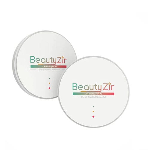 Materiale odontoiatrico in zircone - ST+ML - Beautyzir Technology Co.,Ltd. - per ponti dentali / per corone dentali / per inlay