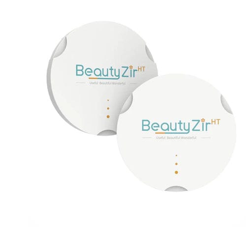 Materiale odontoiatrico in zircone - HT - Beautyzir Technology Co.,Ltd. - per ponti dentali / per corone dentali / traslucido