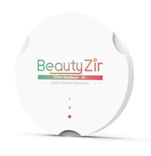Materiale odontoiatrico in zircone - STPro ML - Beautyzir Technology Co.,Ltd. - per ponti dentali / per corone dentali / per inlay