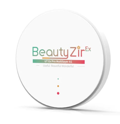Materiale odontoiatrico in zircone - UTEx Pro - Beautyzir Technology Co.,Ltd. - per ponti dentali / per corone dentali / per inlay