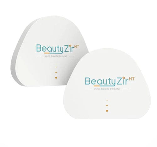 Materiale odontoiatrico in zircone - HT - Beautyzir Technology Co.,Ltd. - per ponti dentali / per corone dentali / per inlay