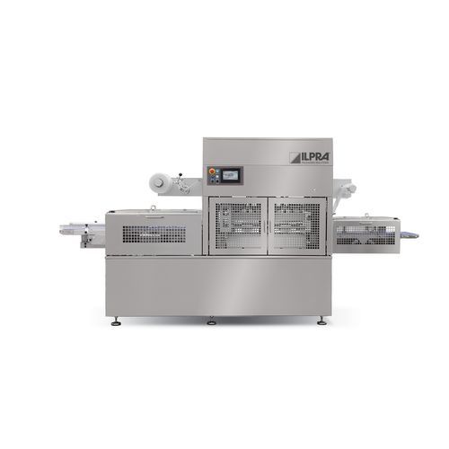 Termosigillatrice per vaschette in linea - FOODPACK 1485 - Ilpra - automatica / compatta