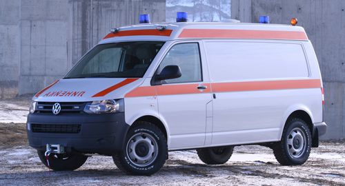Ambulanza furgone - Volkswagen Transporter - DELTAMED SRL - tipo B / fuoristrada / meccanica