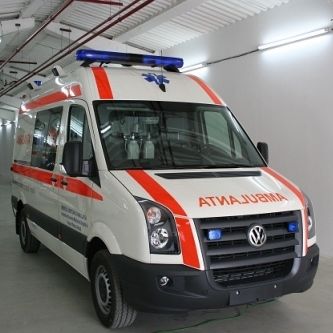 Ambulanza per terapia intensiva - Volkswagen Crafter - DELTAMED SRL - furgone / tipo C