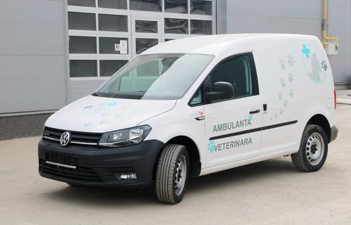 Ambulanza veterinaria - Caddy - DELTAMED SRL - furgone