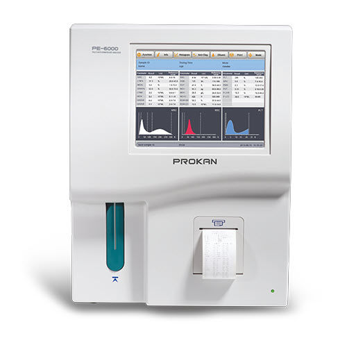 Analizzatore ematologico automatico - PE-6000 - Shenzhen Prokan Electronics Inc - da banco / con differenziazione di 3 parti