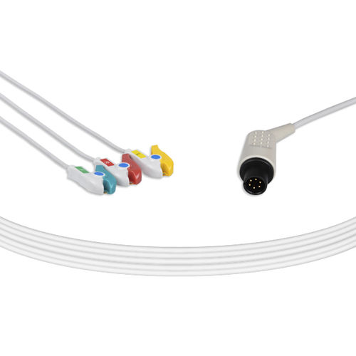 Cavo ECG medico - 2340P-I - Unimed Medical Supplies - 3 cavi / per Philips / per GE Healthcare