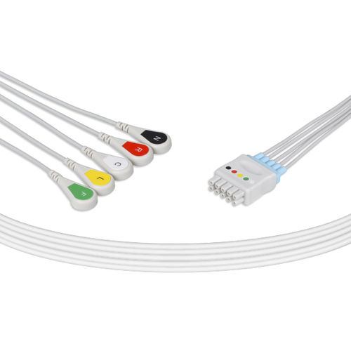 Cavo ECG medico - MQ5-90S-I - Unimed Medical Supplies - 5 fili / per GE Healthcare / riutilizzabile