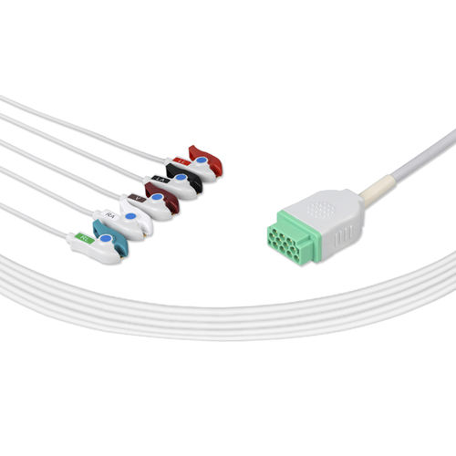 Cavo ECG medico - 2586P - Unimed Medical Supplies - 5 fili / per GE Healthcare / riutilizzabile