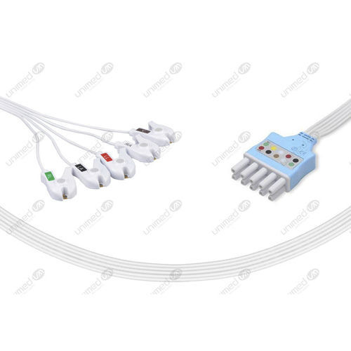 Cavo ECG medico - SL5-90DP - Unimed Medical Supplies - 5 fili