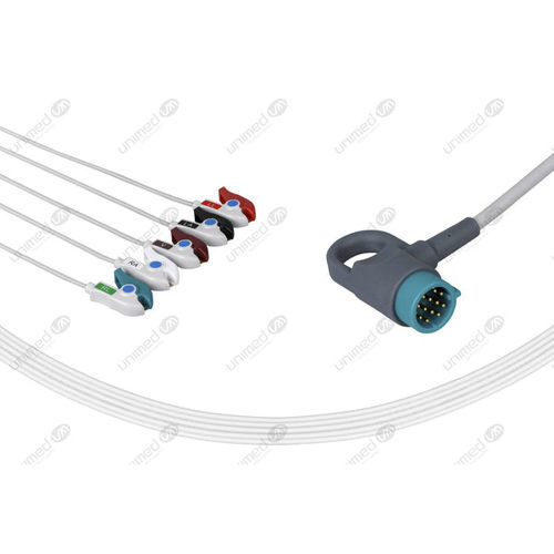 Cavo ECG medico - 2527P - Unimed Medical Supplies - 5 fili / per Medtronic / riutilizzabile