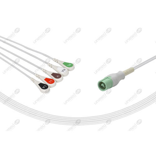 Cavo ECG medico - 2559S - Unimed Medical Supplies - 5 fili / per Mindray / per Fukuda Denshi