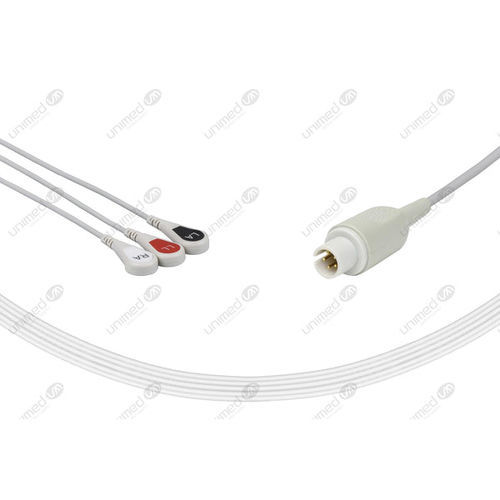 Cavo ECG medico - 2305S - Unimed Medical Supplies - 3 cavi / per Mortara / riutilizzabile