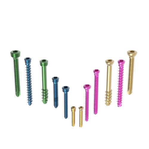 Vite per compressione ossea generica - Truemed Medical - in titanio / non bloccata / bloccata