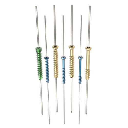 Vite per compressione ossea generica - TRUE LOCK Calcaneus - Truemed Medical - canalare / in metallo / non bloccata