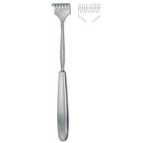 Divaricatore della pelle - M-211-06 - Medicta Instruments - per chirurgia / in acciaio inossidabile / autoclavabile
