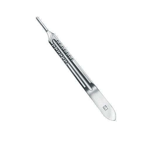Manico per bisturi con impugnatura in metallo - M- 004 - Medicta Instruments