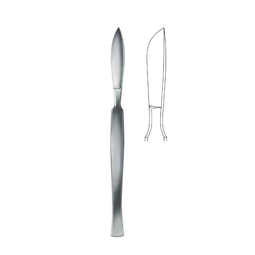 Lama chirurgica per resezione - 02-450 - Medicta Instruments - per amputazione / per autopsia