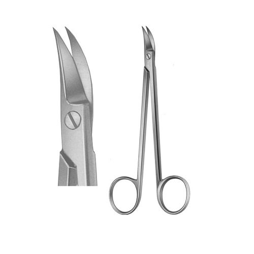Forbici odontoiatrica - 62-251-130 - Medicta Instruments - per chirurgia / di Quinby / par paziente umano