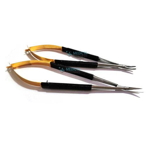 Micro pinza chirurgico - SET-TC300 - Medicta Instruments - da presa / di ablazione / di Castroviejo
