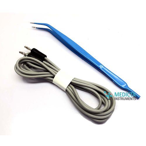 Pinza per sigillatura di vasi - M-60MO - Medicta Instruments - monopolare / elettrochirurgica / curva