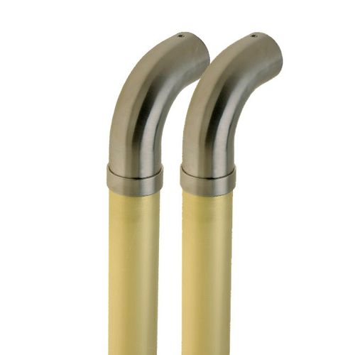 Maniglia per porta di ospedale - 10 541 series - LEBRONZE ALLOYS - Steriall - antibatterica