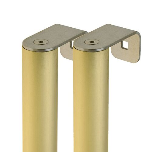 Maniglia per porta di ospedale - 10 543 series - LEBRONZE ALLOYS - Steriall - antibatterica