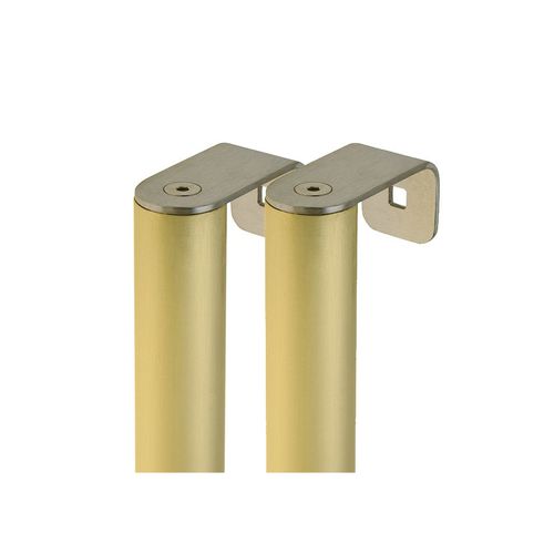 Maniglia per porta di ospedale - 10 542 21 - LEBRONZE ALLOYS - Steriall - antibatterica