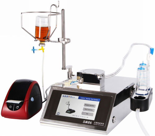Sistema di test di sterilità - SM86 - GEEVO TECHNOLOGY - per l'industria farmaceutica / da laboratorio / in continuo