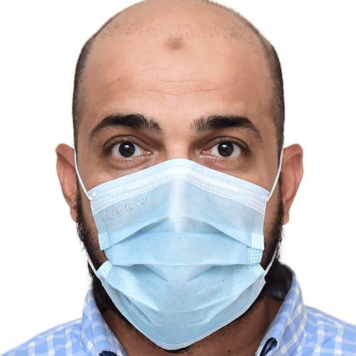 Mascherina chirurgica di tipo I - FVSurgical - per adulti / scatola da 50 pezzi / blu