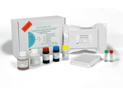 Kit di test veterinario - FCoV-ELISA CAT - INDICAL BIOSCIENCE GmbH - della peritonite infettiva felina / per felini / d'IgG