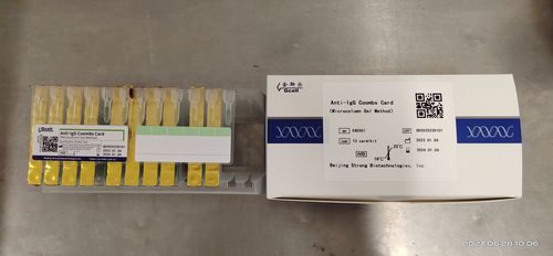 Kit di reagenti in soluzione - Beijing Strong Biotechnologies, Inc - per determinazione dei gruppi sanguigni / d'IgG