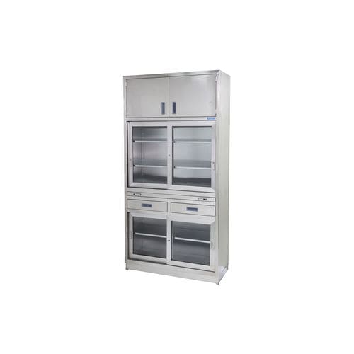 Armadio per strumenti - SWMC-301 - Sungwon Industry co, Ltd - per ospedale / con ripiano / a muro