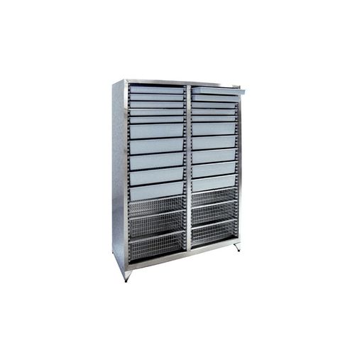 Armadio per strumenti - SWIC-11 - Sungwon Industry co, Ltd - per ospedale / con ripiano / con cestello