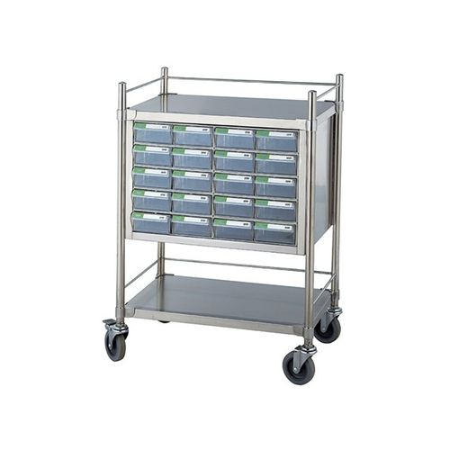 Carrello medico - SW-MC32 - Sungwon Industry co, Ltd - per farmaci / di distribuzione di farmaci / in acciaio inossidabile