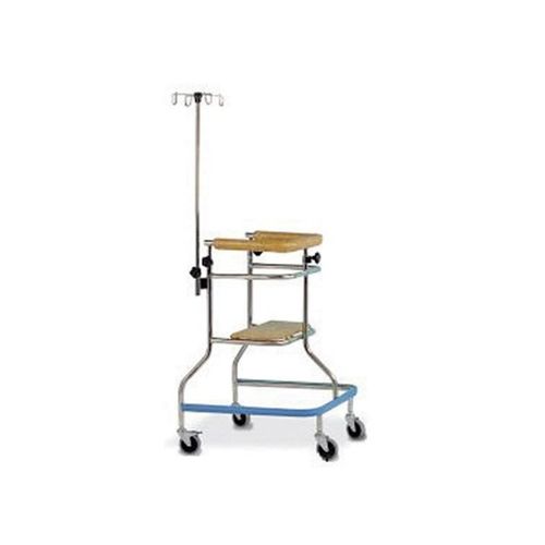 Deambulatore rollator a 4 ruote - SW-WK01 - Sungwon Industry co, Ltd - con asta portaflebo